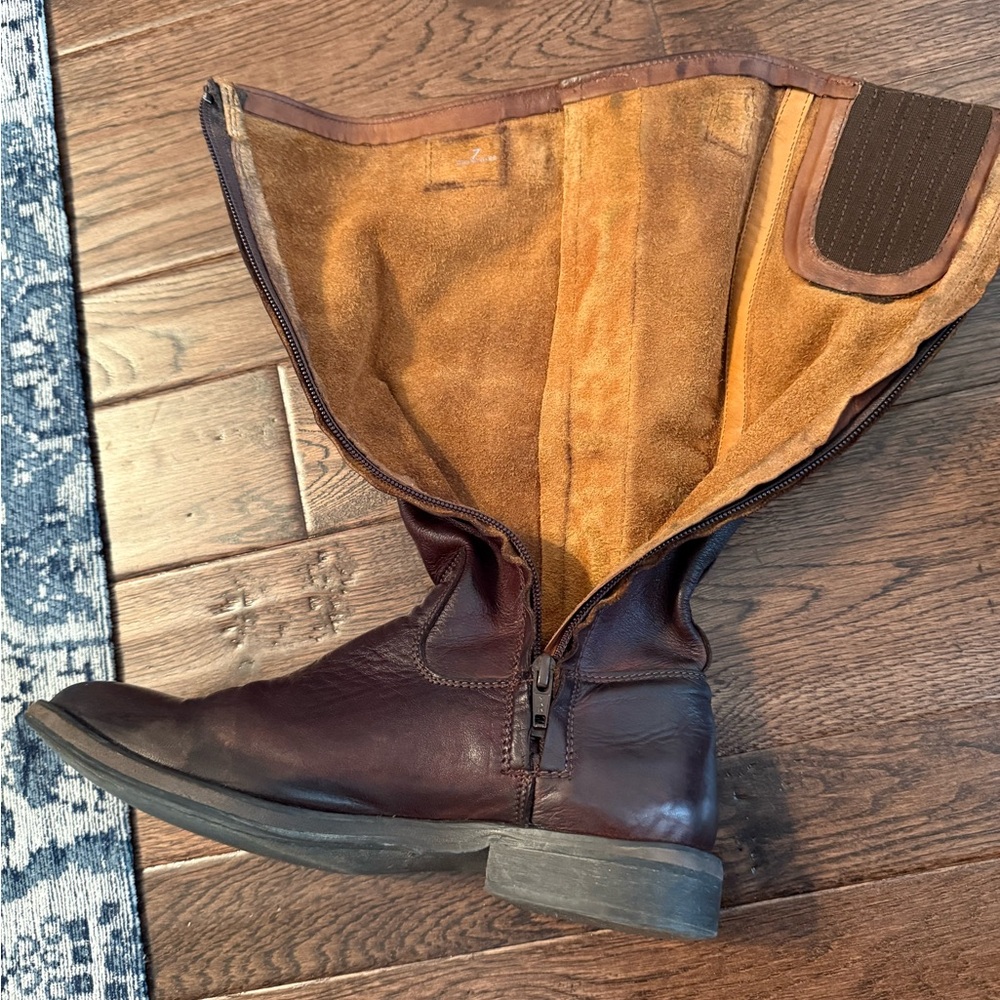 Bed Stu Leather Riding Boots - Picture 5 of 7
